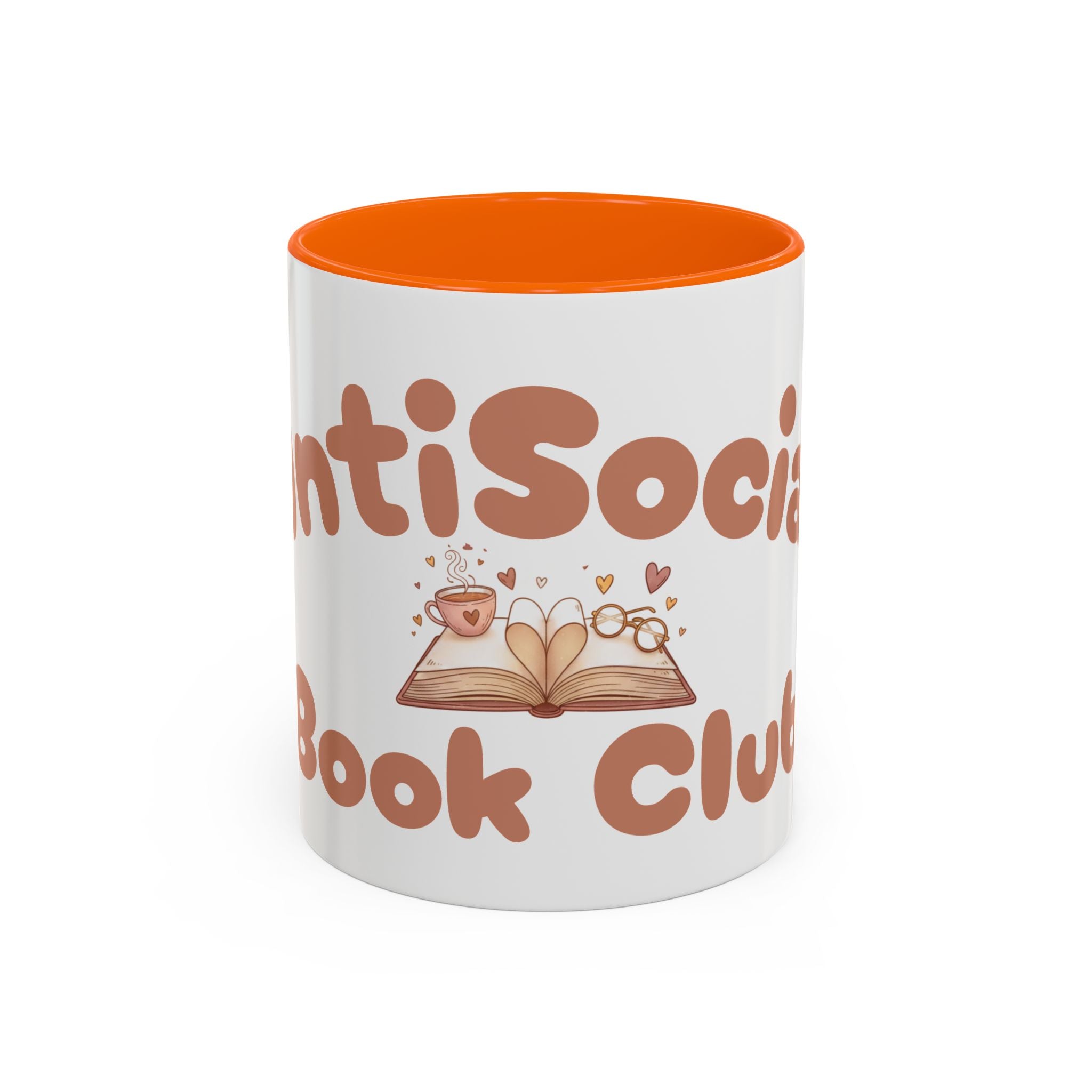 AntiSocial Book Club Mug — Cozy Reading Coffee Mug (11/15oz)