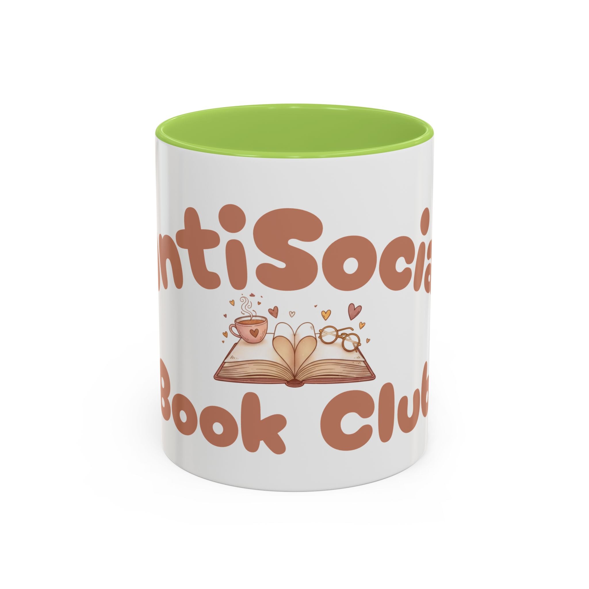 AntiSocial Book Club Mug — Cozy Reading Coffee Mug (11/15oz)