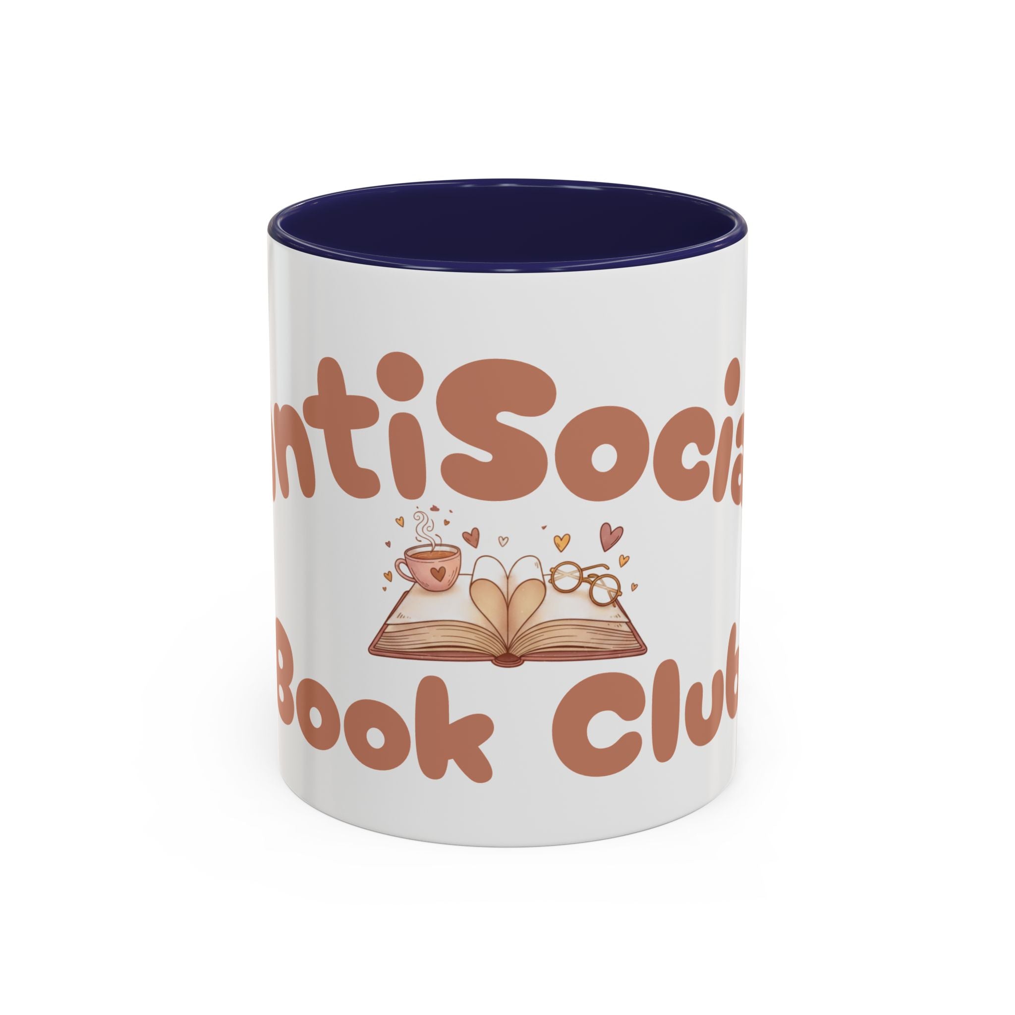 AntiSocial Book Club Mug — Cozy Reading Coffee Mug (11/15oz)