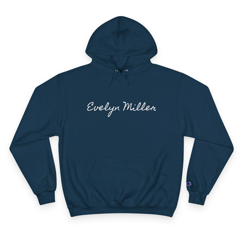 Author Signature Name Hoodie —  Evelyn Miller Champion Hoodie