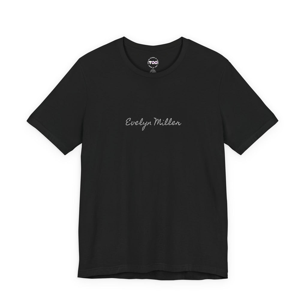 Script Author Tee — 'Evelyn Miller'  Signature T‑Shirt