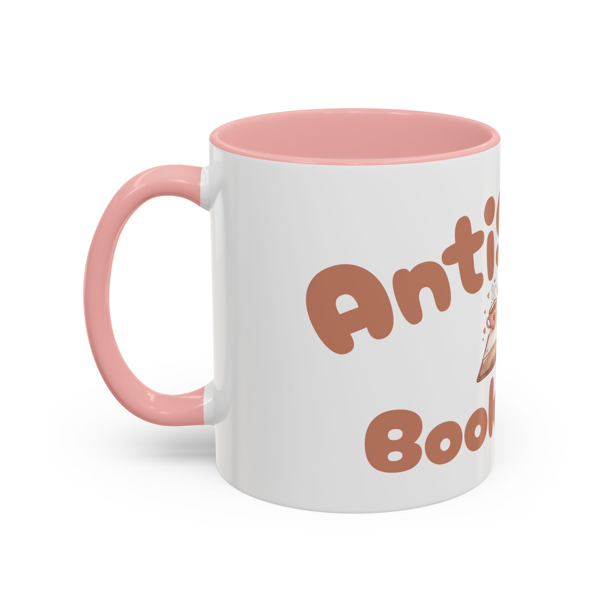 AntiSocial Book Club Mug — Cozy Reading Coffee Mug (11/15oz)