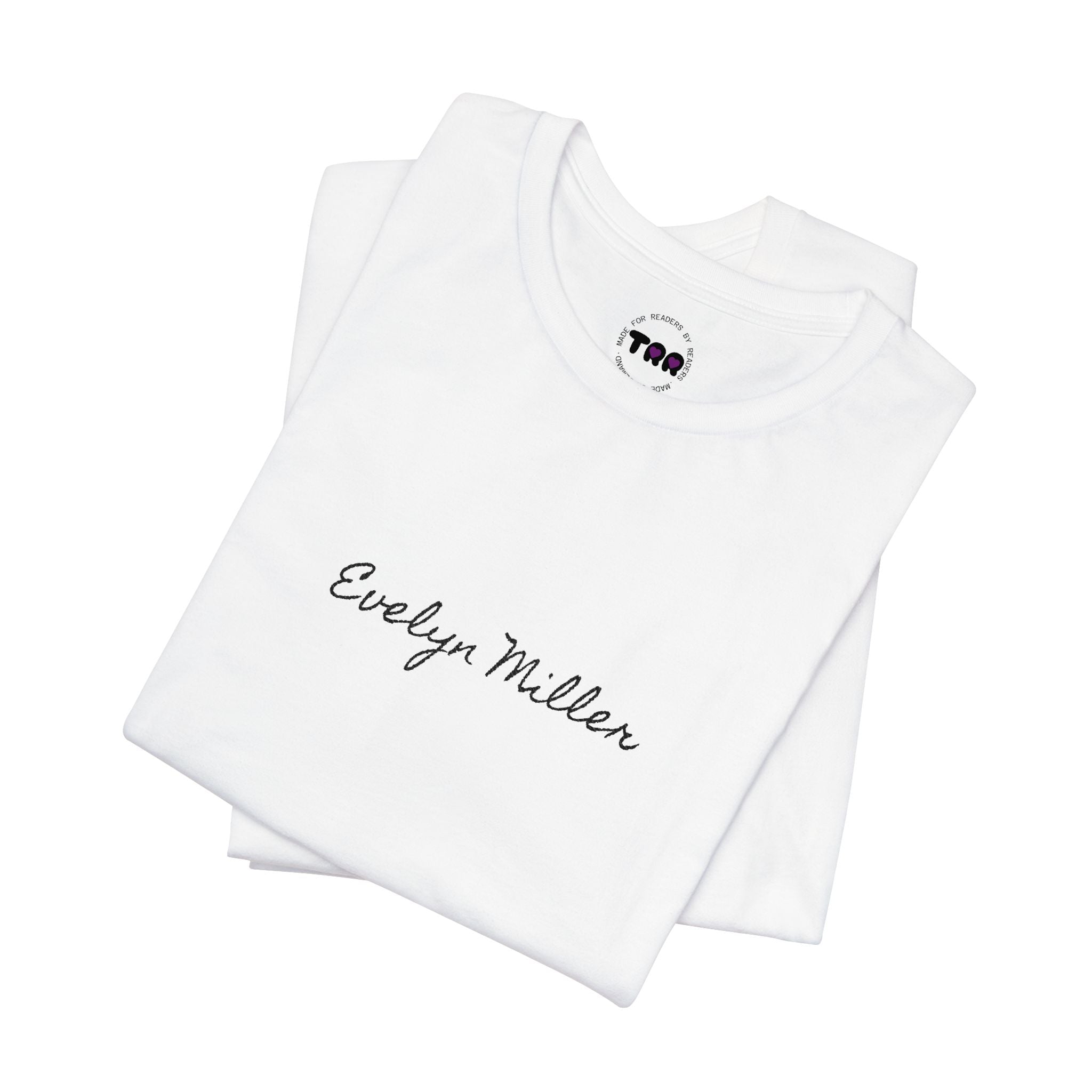 Script Author Tee - 'Evelyn Miller' Signature T Shirt