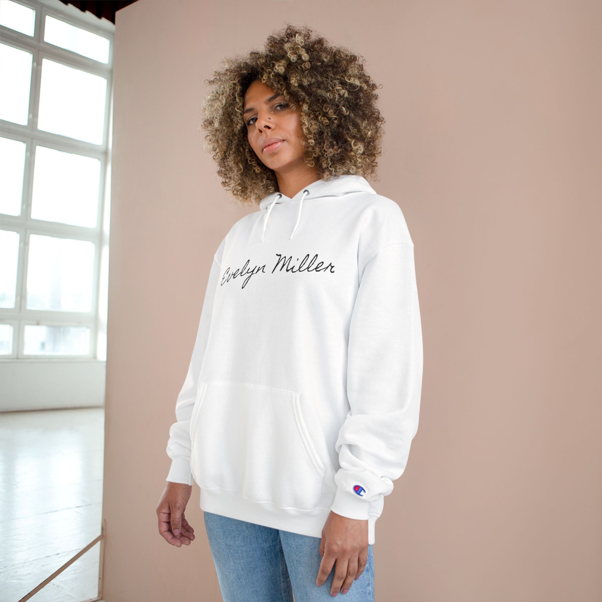 Author Signature Name Hoodie —  Evelyn Miller Champion Hoodie