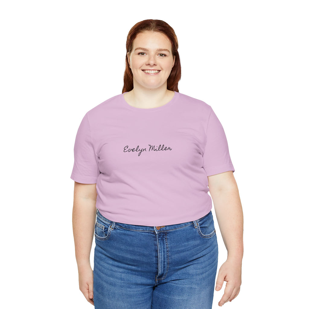 Script Author Tee - 'Evelyn Miller' Signature T Shirt