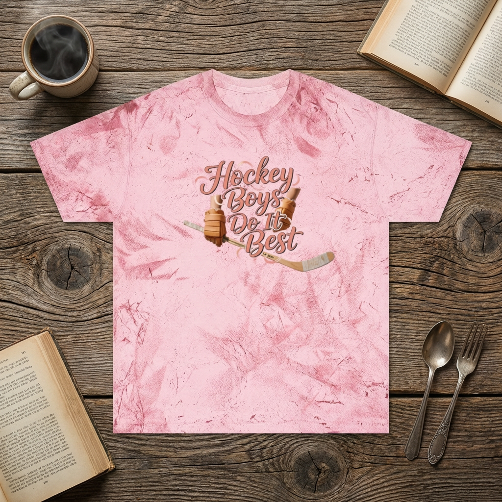 Hockey Boys Do It Best T-Shirt — Retro Hockey Graphic Tee