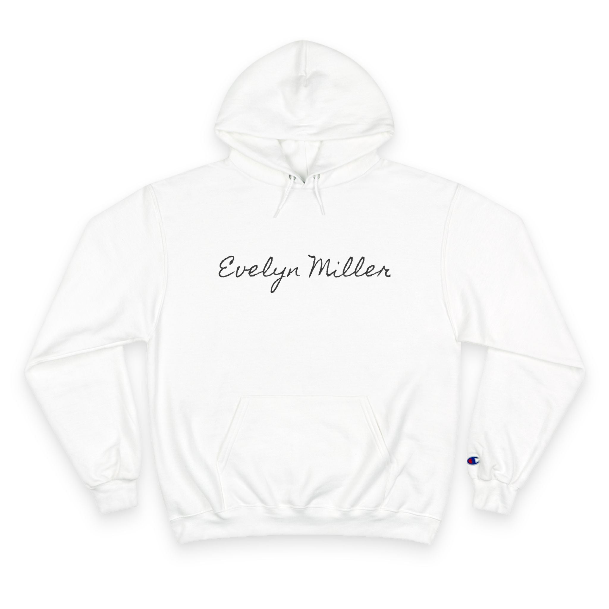 Author Signature Name Hoodie —  Evelyn Miller Champion Hoodie