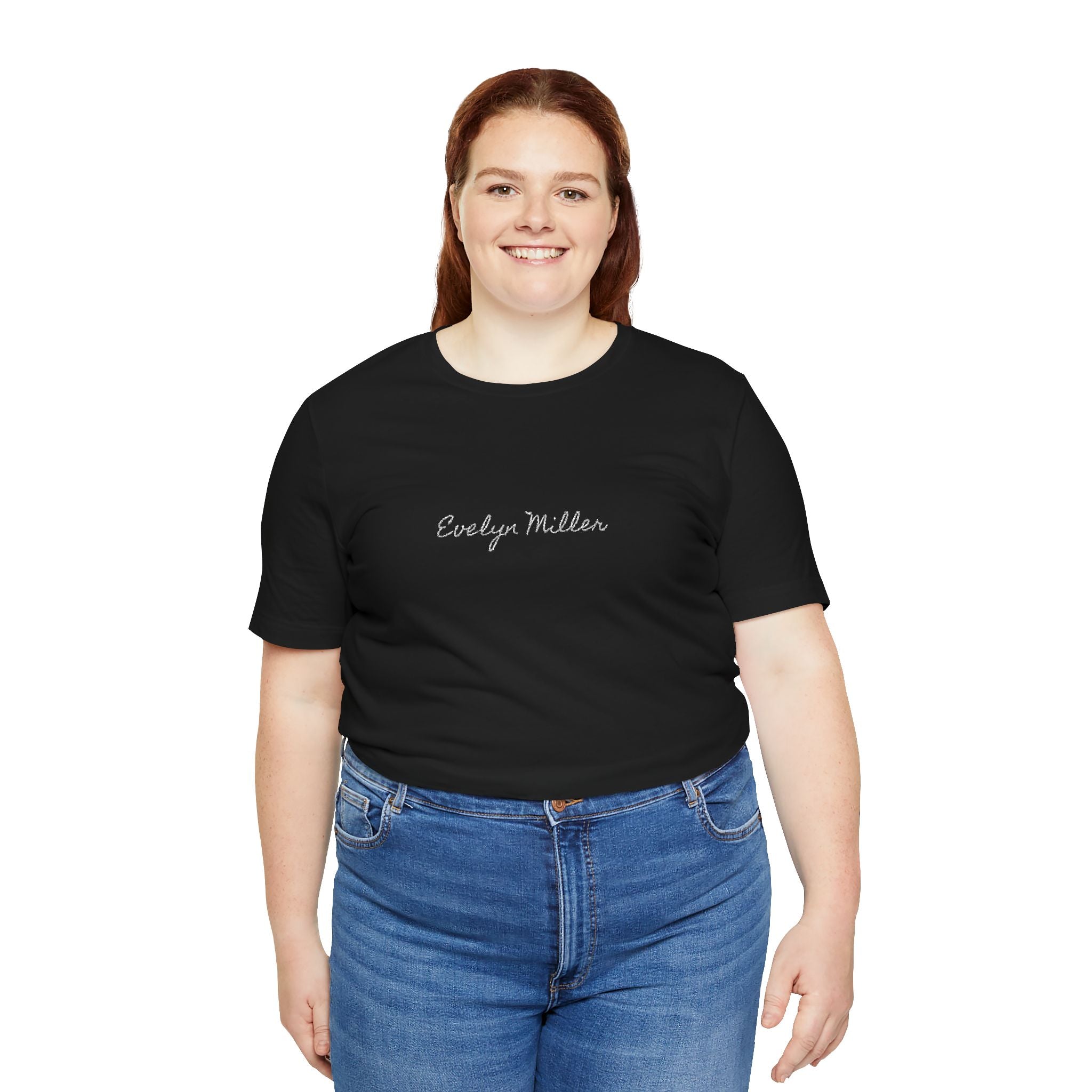 Script Author Tee — 'Evelyn Miller'  Signature T‑Shirt