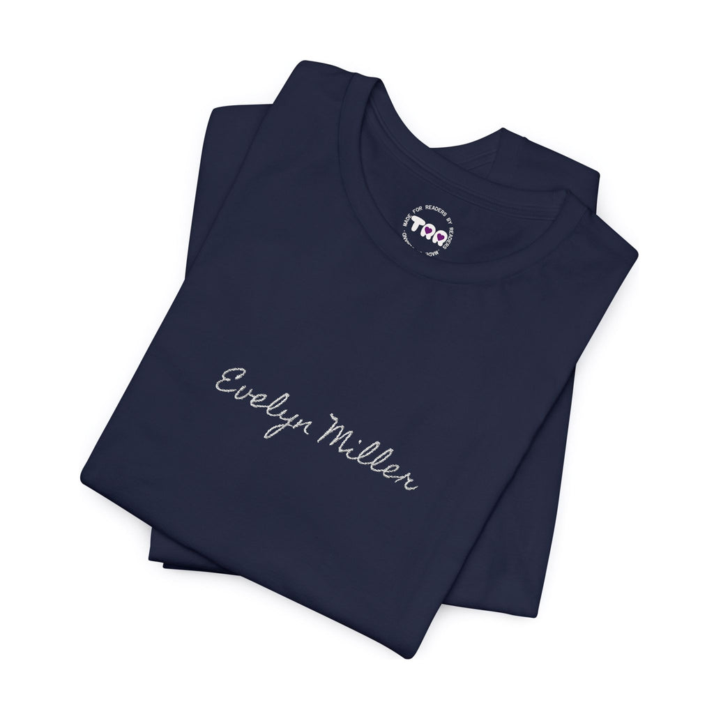 Script Author Tee — 'Evelyn Miller'  Signature T‑Shirt