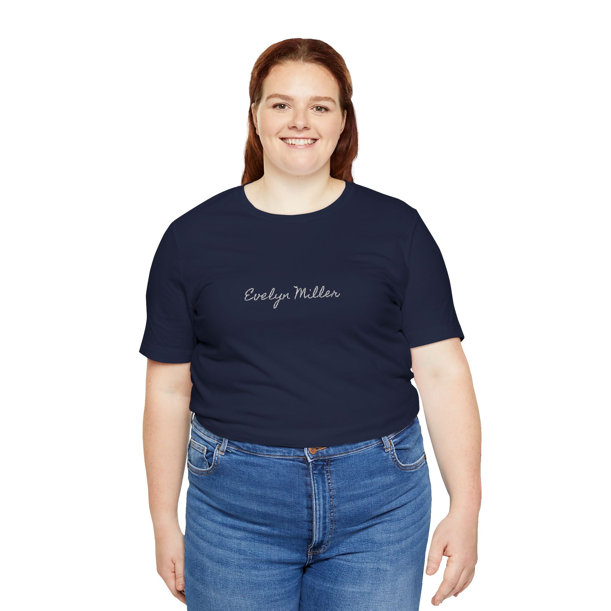 Script Author Tee — 'Evelyn Miller'  Signature T‑Shirt
