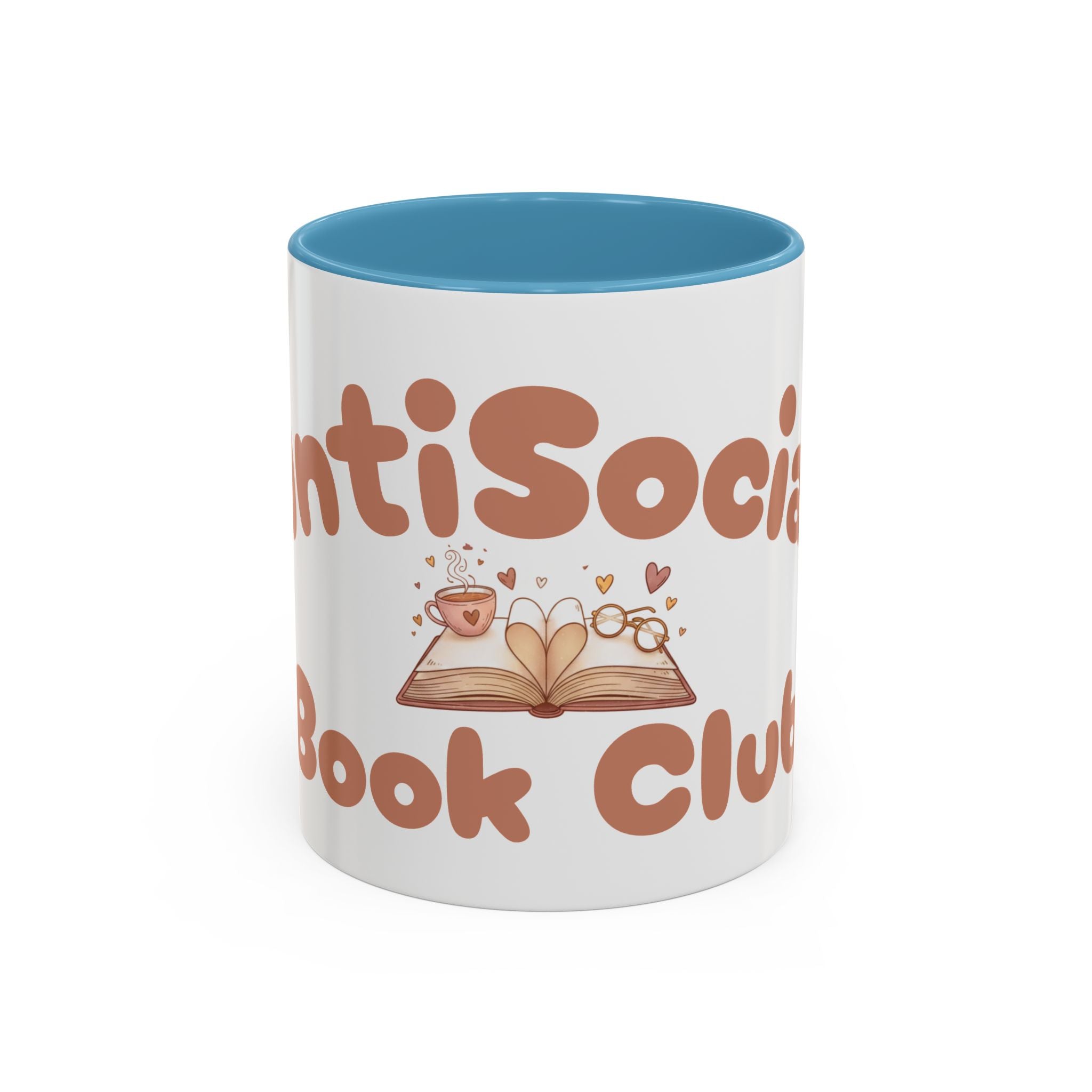 AntiSocial Book Club Mug — Cozy Reading Coffee Mug (11/15oz)